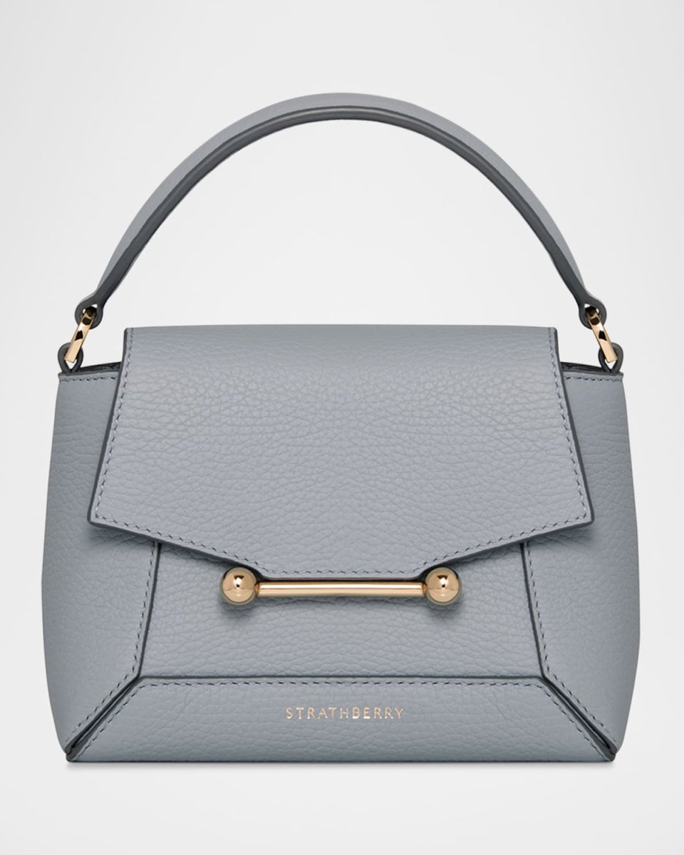 Mosaic Nano Leather Top-Handle Bag